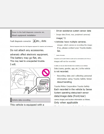 2024 toyota sienta owners manual in english